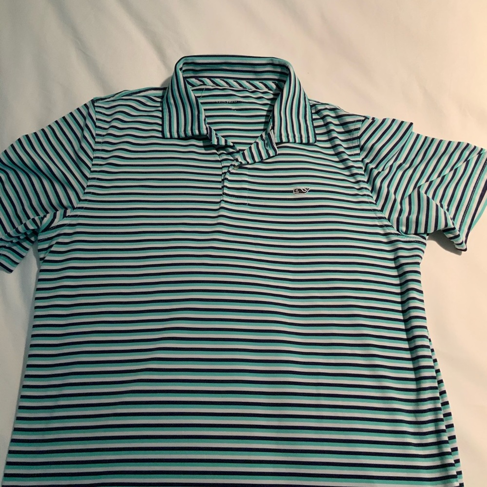 Vineyard Vines Boys Polo Shirt Size Medium